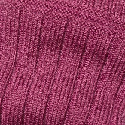 Women's Merino Cashmere Blend Rib Calf Socks - US 0810