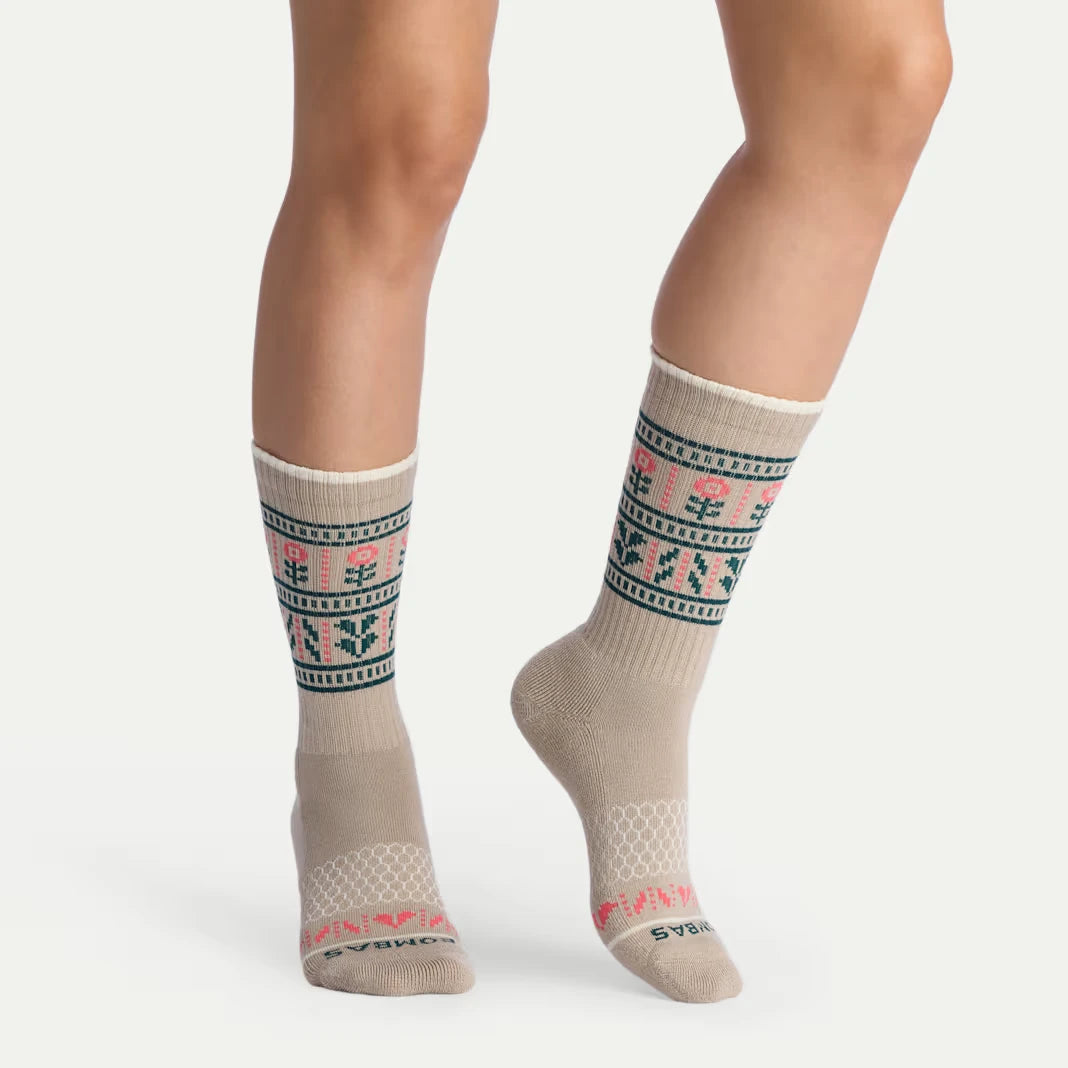 Women's Merino Wool Blend Calf Sock 4-Pack Gift Box - US 6341
