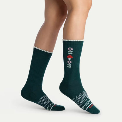 Women's Merino Wool Blend Calf Sock 4-Pack Gift Box - US 6341