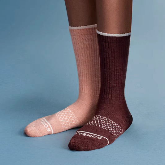 Women's Merino Wool Blend Calf Socks - US 6036