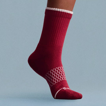 Women's Merino Wool Blend Half Calf Socks - US 1580