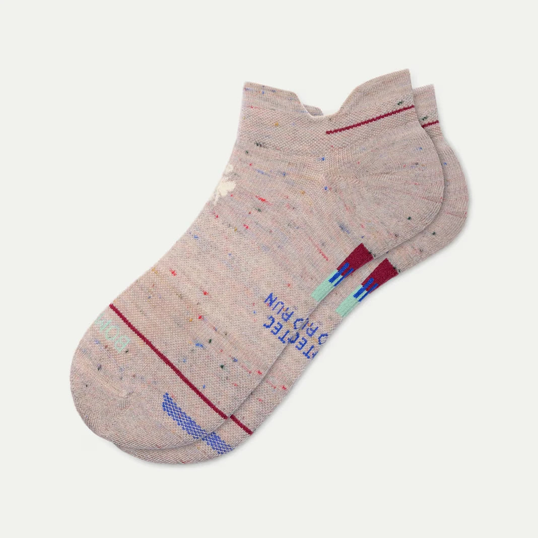 Women's Merino Wool Blend Run Ankle Socks - US 6763