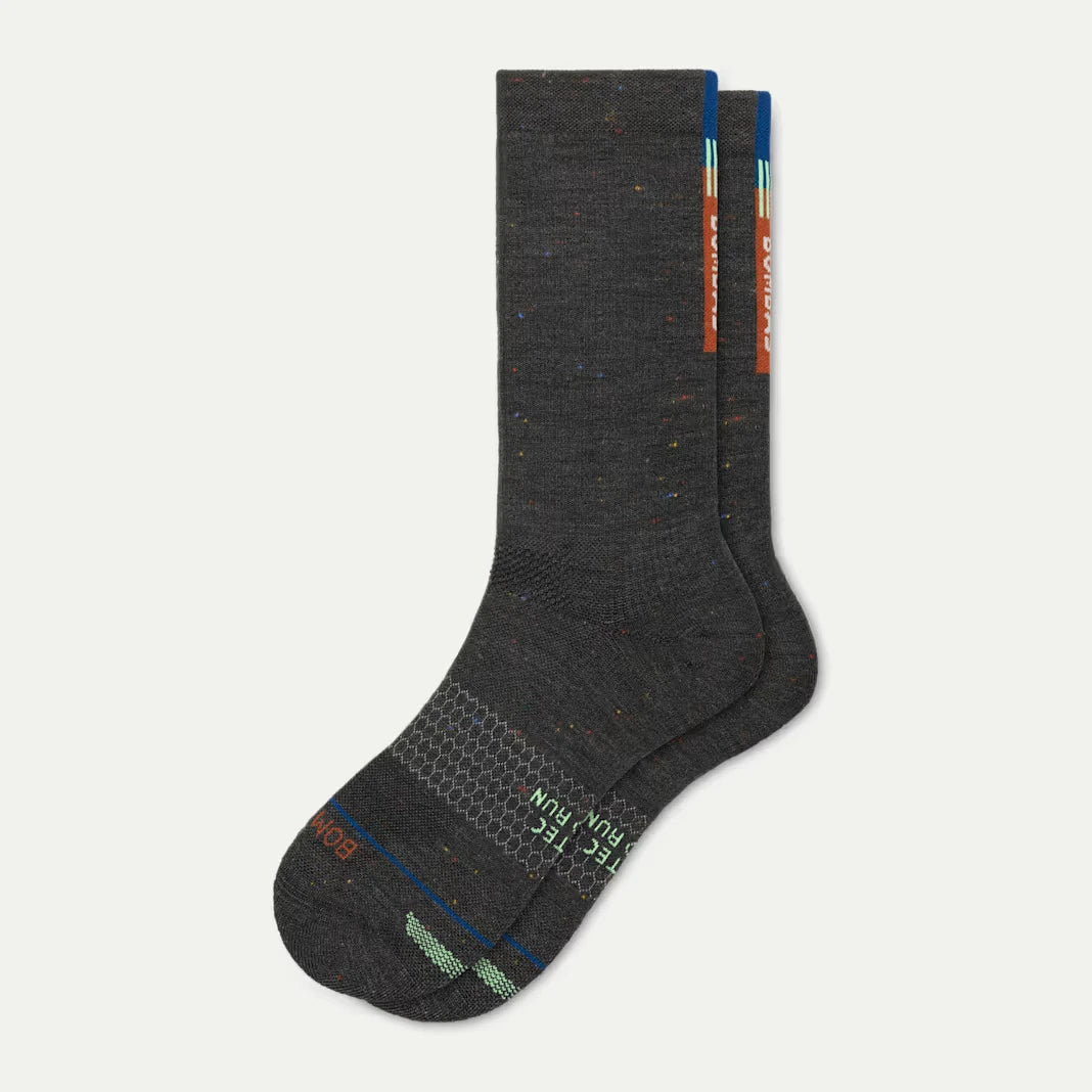 Women's Merino Wool Blend Run Calf Socks - US 6516