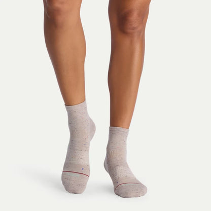 Women's Merino Wool Blend Run Quarter Sock 6-Pack - US 4756