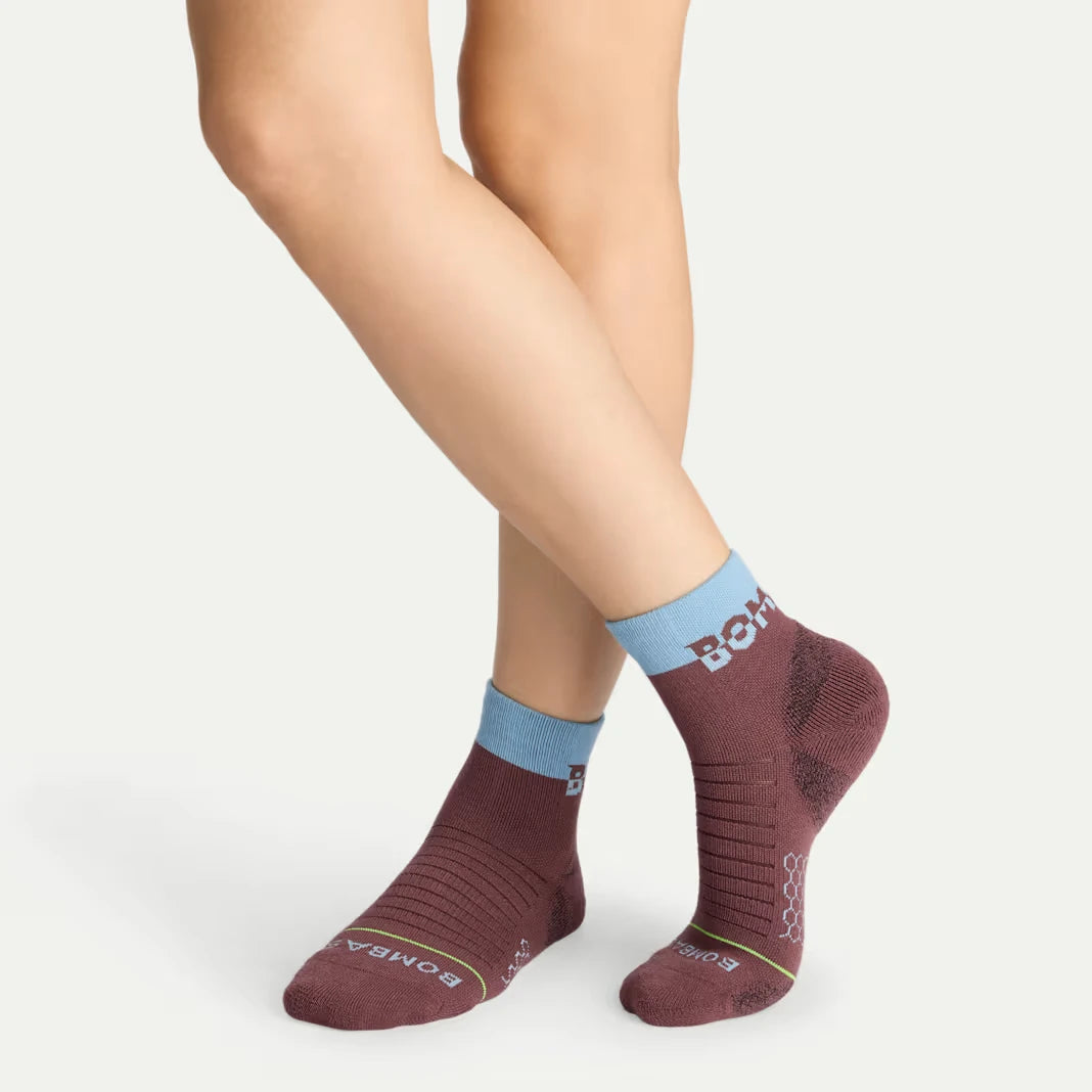 Women's Merino Wool Blend Hiking Quarter Sock 3-Pack - US 5834