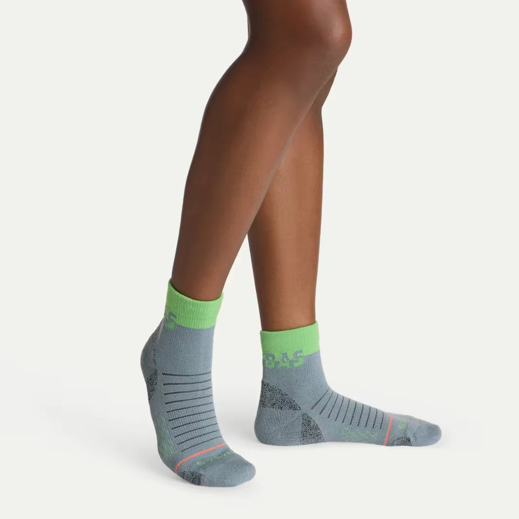 Women's Merino Wool Blend Hiking Quarter Sock 6-Pack - US 0662