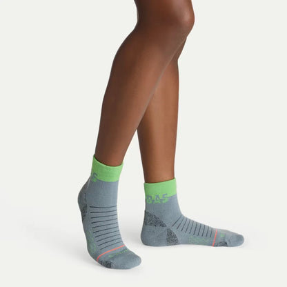Women's Merino Wool Blend Hiking Quarter Sock 6-Pack - US 0662