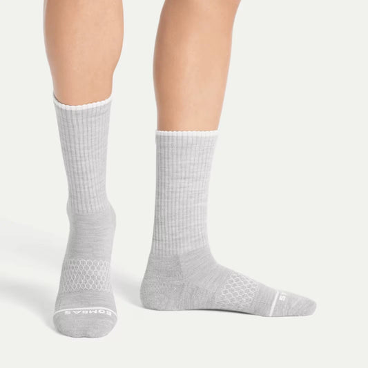 Women's Merino Wool Blend Calf Sock 4-Pack - US 0072