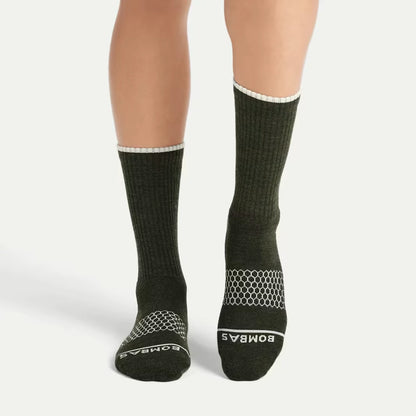 Women's Merino Wool Blend Calf Sock 4-Pack - US 0072