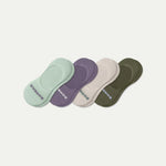 Women's Mid-Cut Cushioned No Show Sock 4-Pack - US 0879