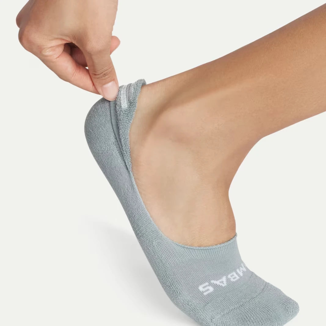 Women's Mid-Cut Cushioned No Show Socks - US 8594