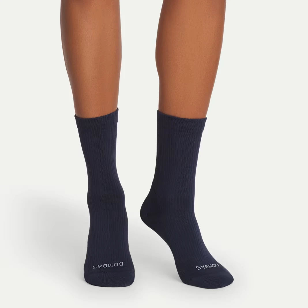 Women's Modern Rib Half Calf Sock 8-Pack - US 4466