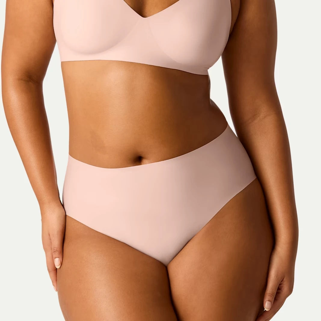 Women's No Show High Rise Brief 6-Pack - US 4740