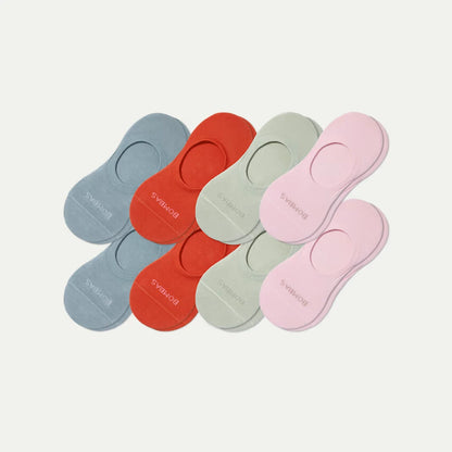 Women's Lightweight No Show Sock 8-Pack - US 3522