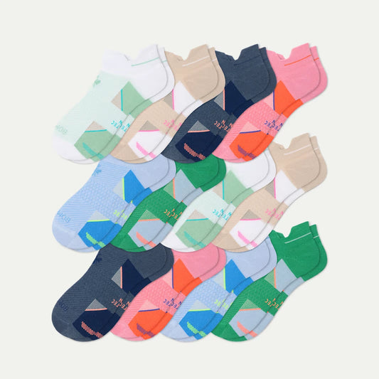 Women's Run Ankle Sock 12-Pack - US 5390