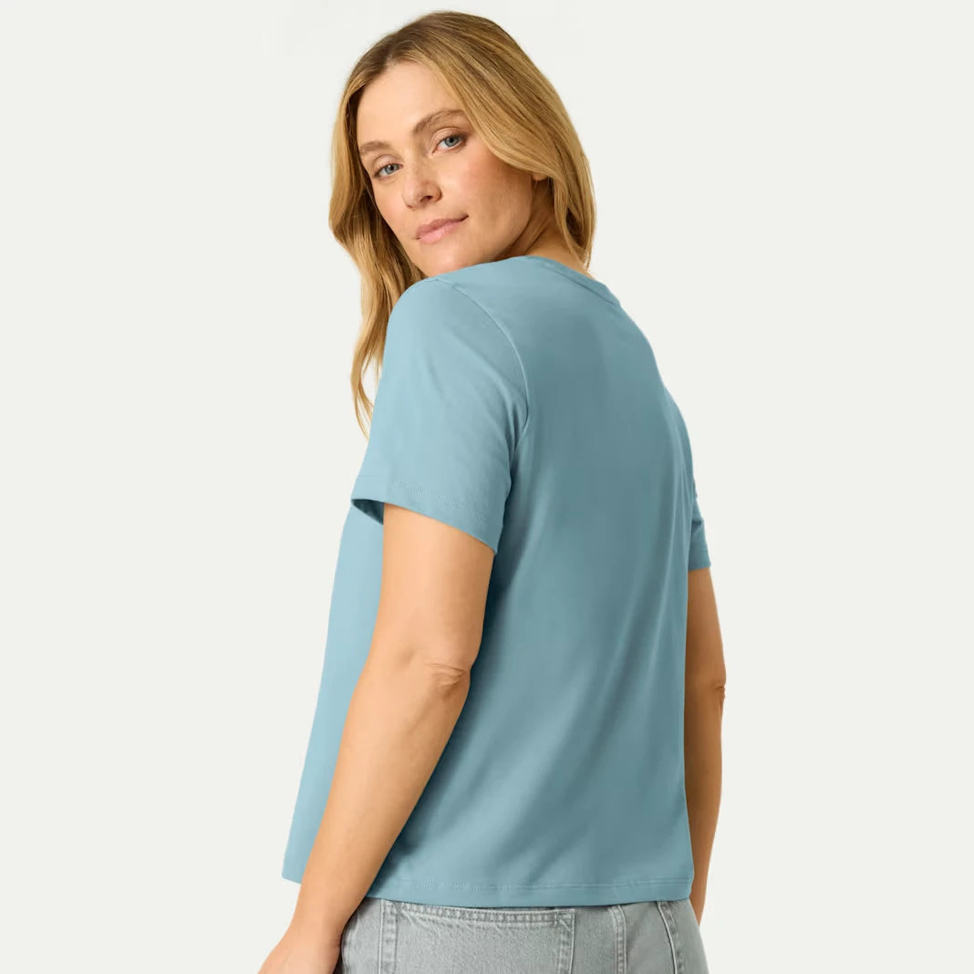 Women's Pima Cotton Crew Neck T-Shirt 3-Pack - US 6025