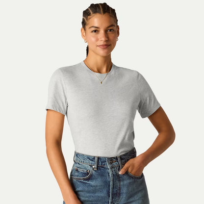 Women's Pima Cotton Crew Neck T-Shirt 6-Pack - US 1271