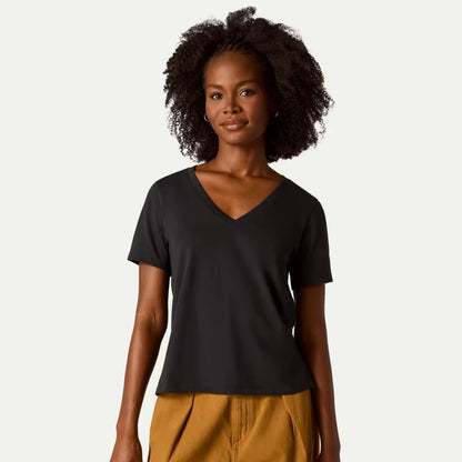 Women's Pima Cotton V-Neck T-Shirt 6-Pack - US 2767