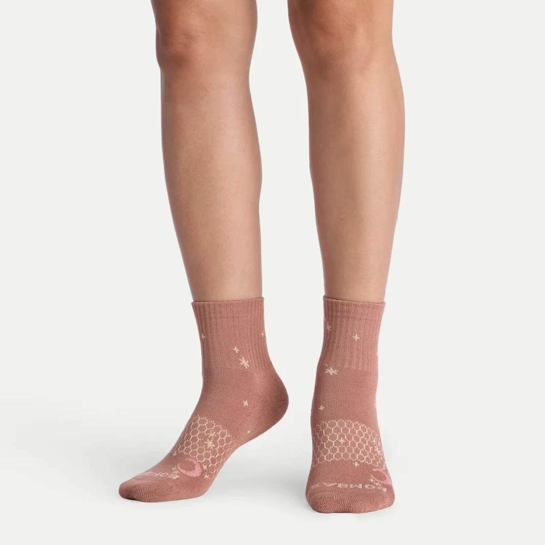 Women's Disco Party Quarter Sock 4-Pack - US 6675