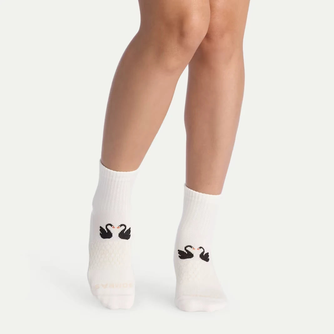 Women's Disco Party Quarter Sock 8-Pack - US 7059