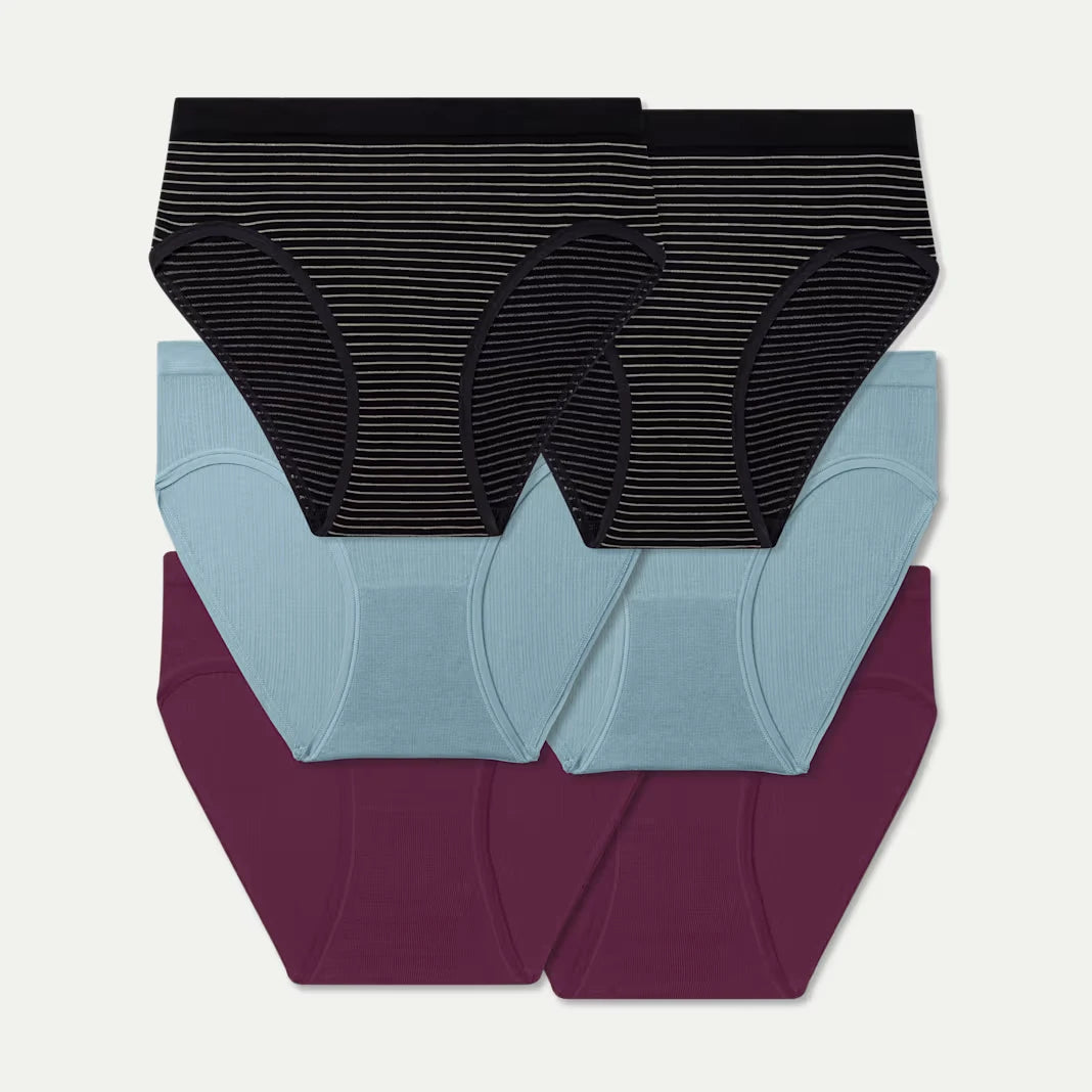 Women's Seamless Brief 6-Pack - US 3729