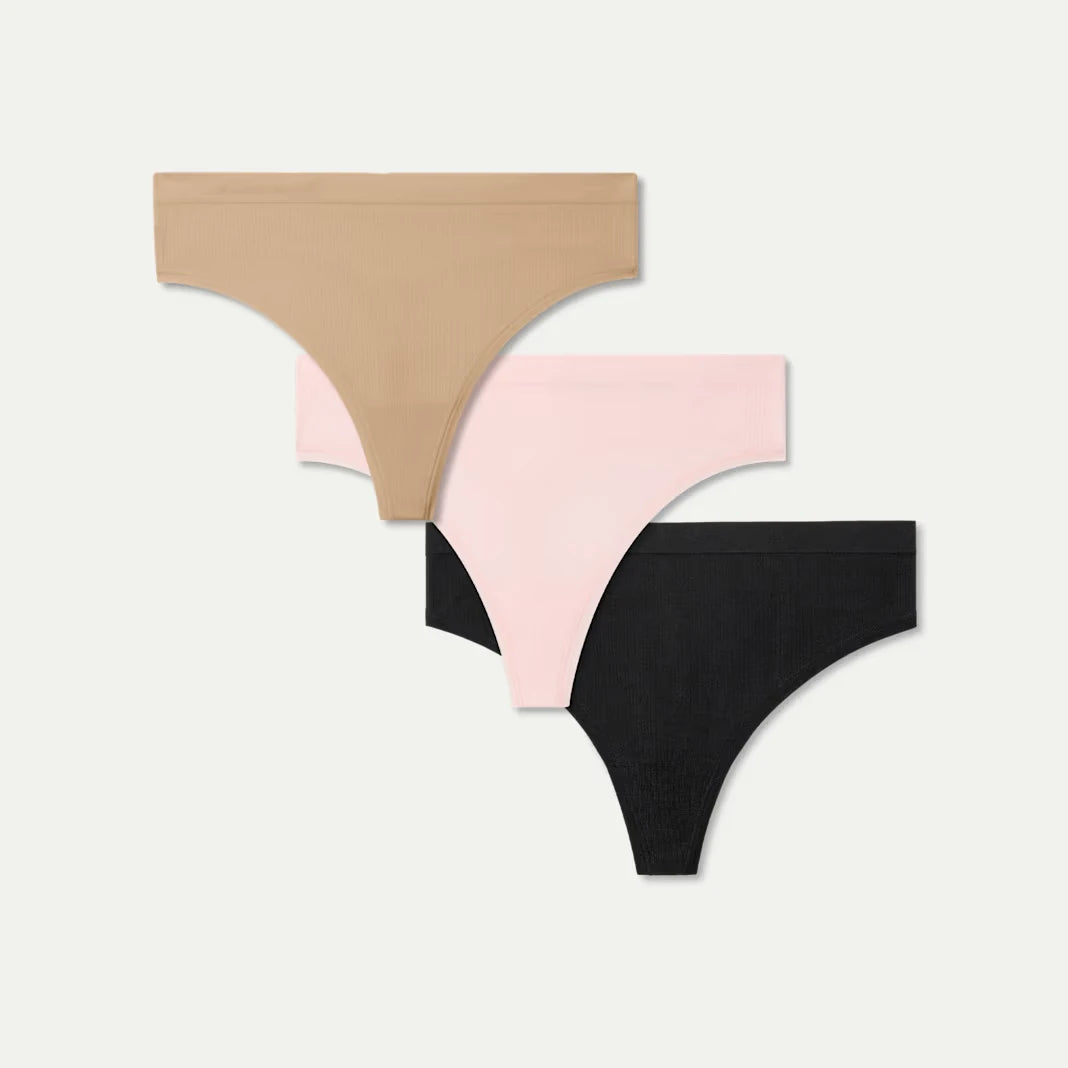 Women's Seamless Thong 3-Pack - US 1317