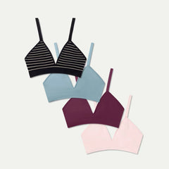 Fog Blush Stripe Mix