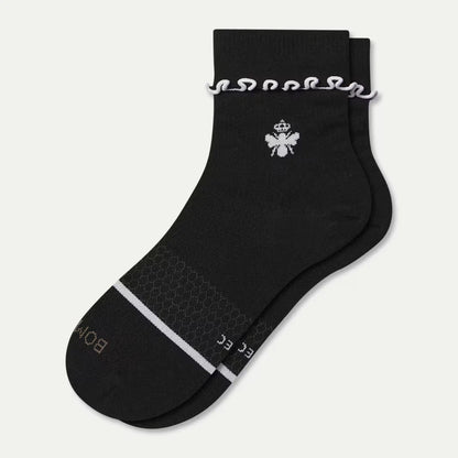 Women’s Ruffle Sport Half Calf Socks - US 9894