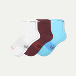 Women's RunPro Quarter Sock 3-Pack - US 9904