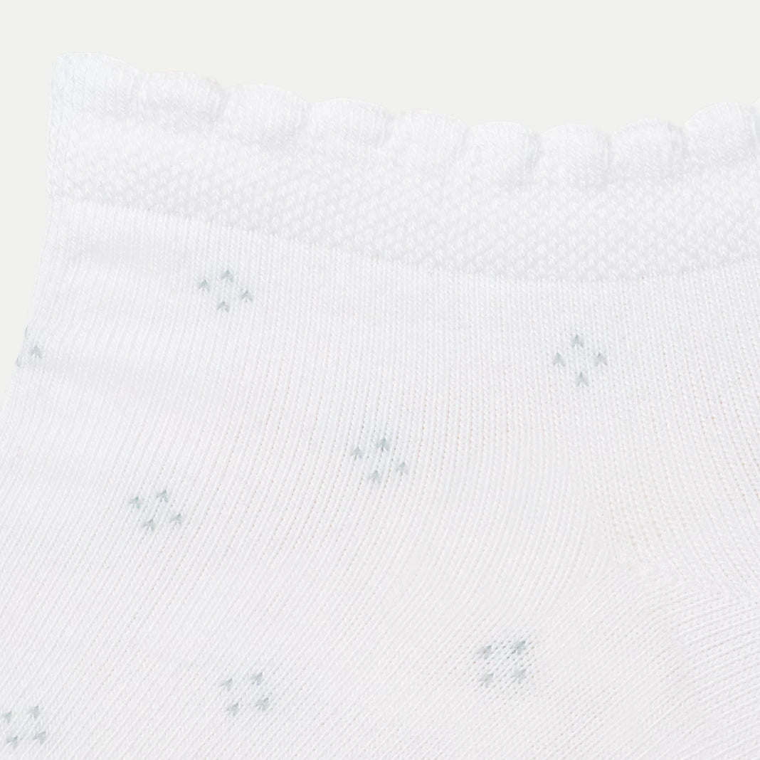 Women’s Scallop Lightweight Ankle Socks - US 8320