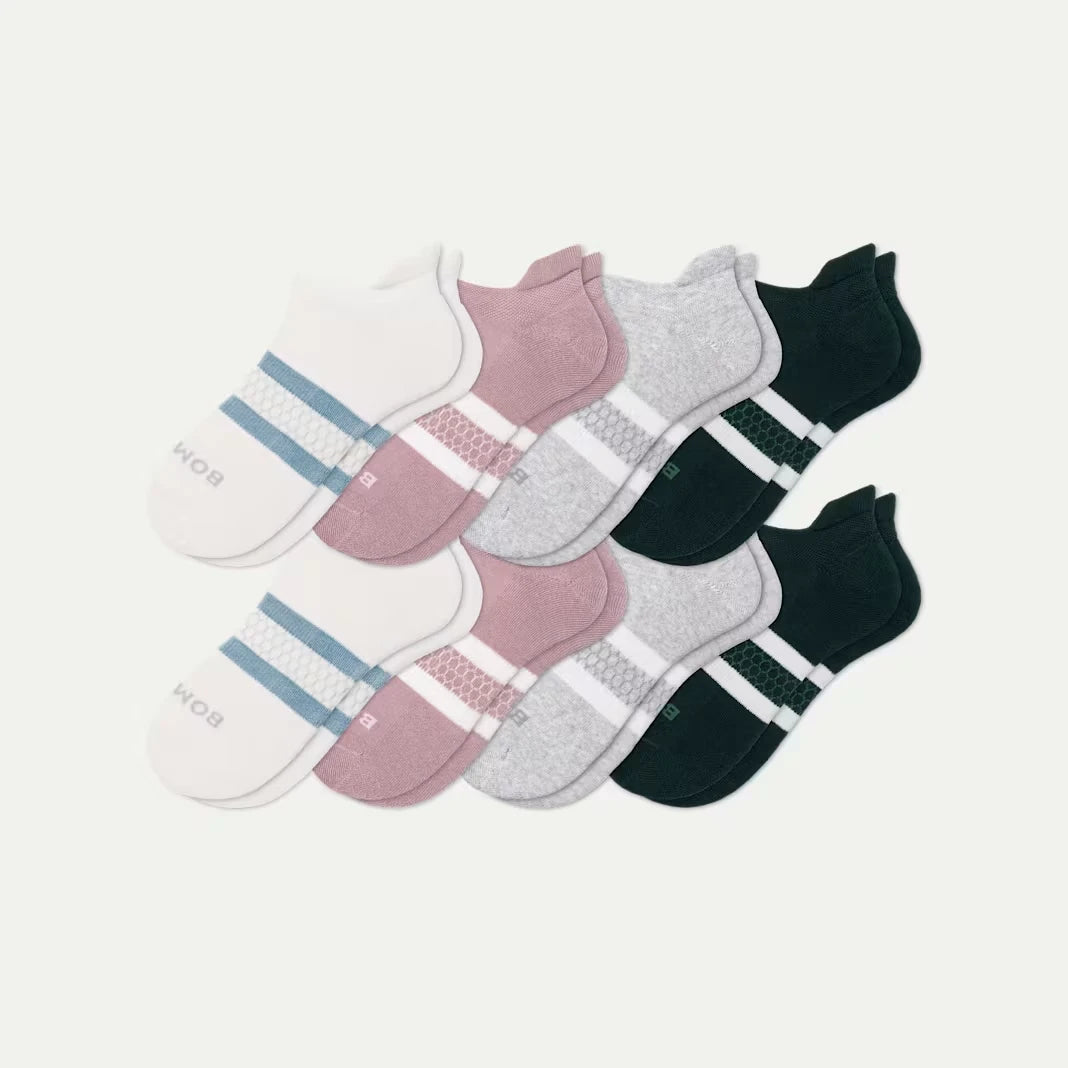 Women's Solids Ankle Sock 8-Pack - US 7303