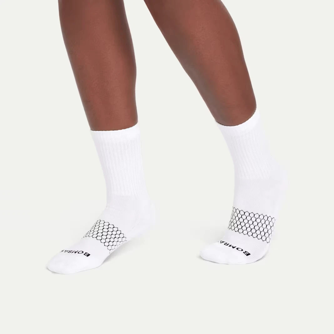 Women's Solids Half Calf Sock 8-Pack - US 7946