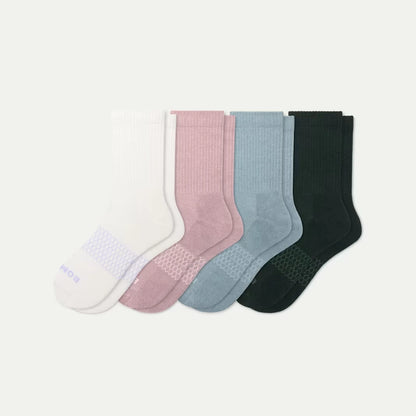 Women's Solids Half Calf Sock 4-Pack - US 8251