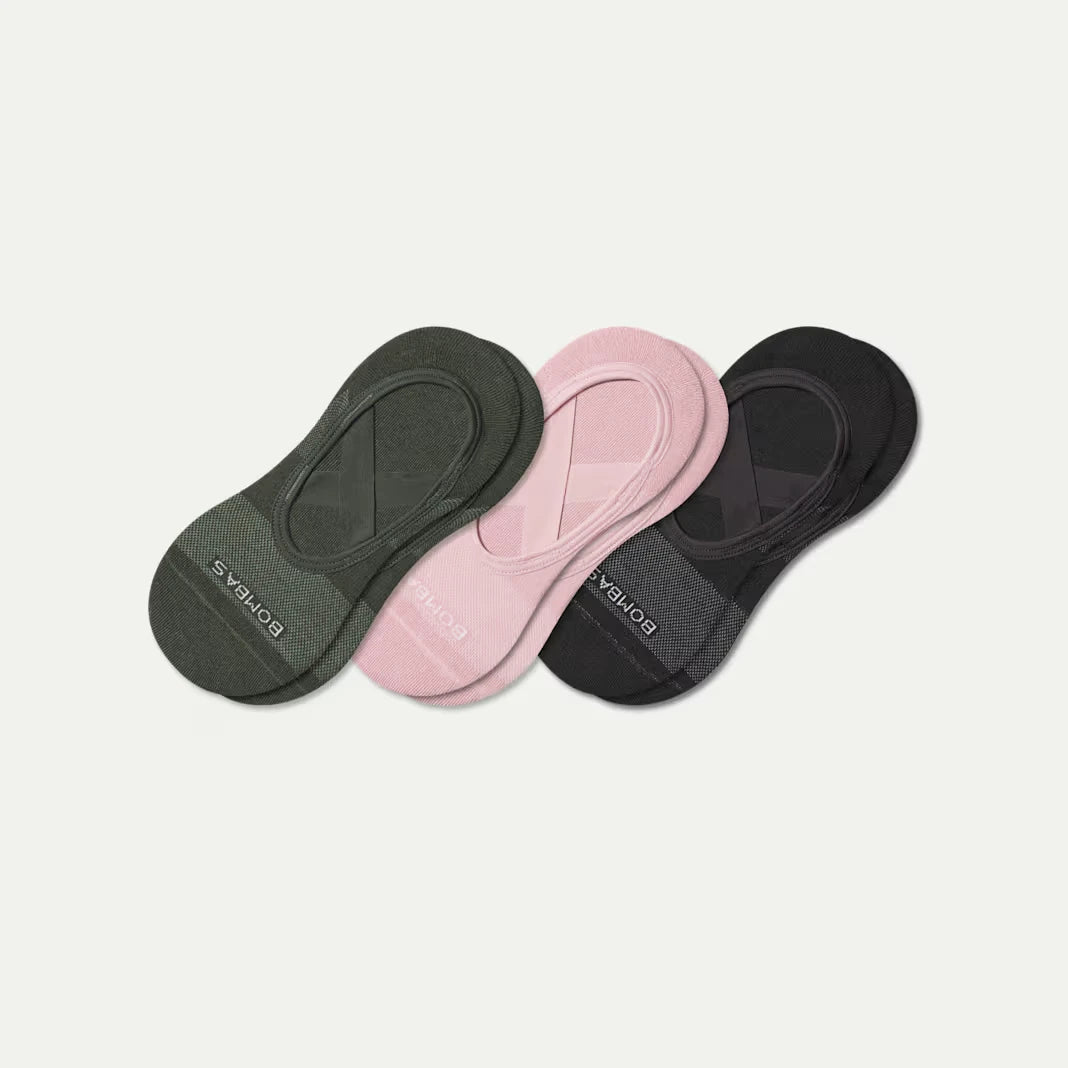 Women's Studio Gripper Ballet No Show Sock 3-Pack - US 8421