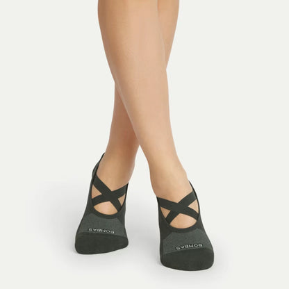 Women's Studio Gripper Ballet No Show Sock 3-Pack - US 8421