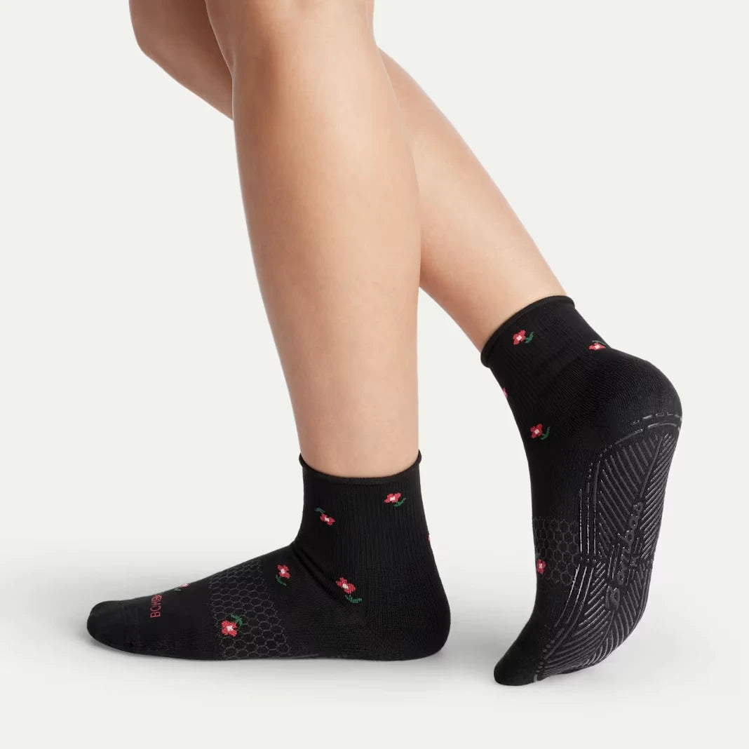 Women's Studio Gripper Quarter Sock 3-Pack - US 3068