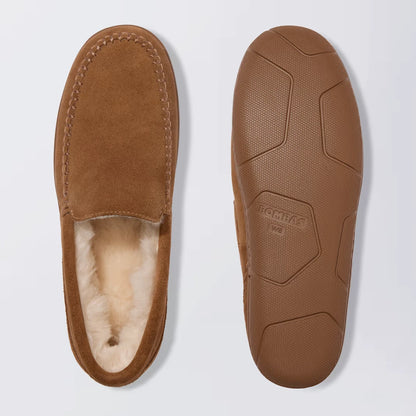 Women's Suede Moccasin Slipper - US 6405