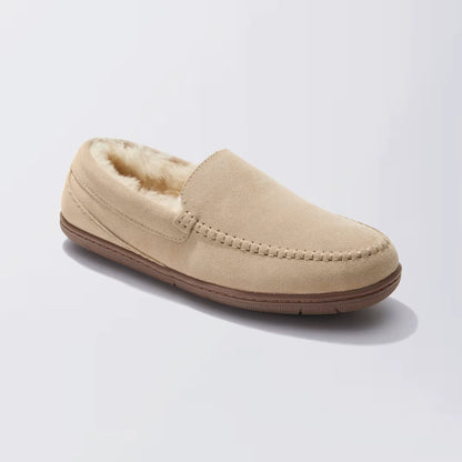 Women's Suede Moccasin Slipper - US 6130