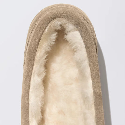 Women's Suede Moccasin Slipper - US 6130