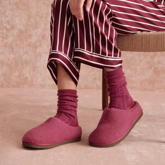 Women's Plush Sunday Slipper - US 2035