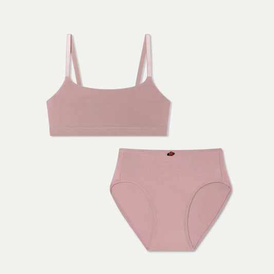 Women's Everyday Support Scoop Bralette + Brief Pack - US 8526