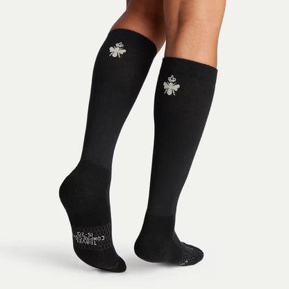 Women's Travel Compression Knee High Sock 3-Pack (15-20mmHg) - US 4563