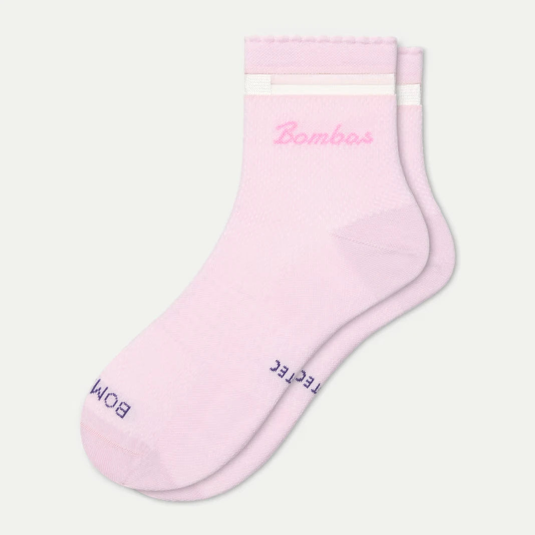 Women's UltraLite Sport Sheer Stripe Quarter Socks - US 4479