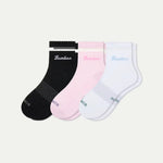 Women's UltraLite Sport Sheer Stripe Quarter Sock 3-Pack - US 1979