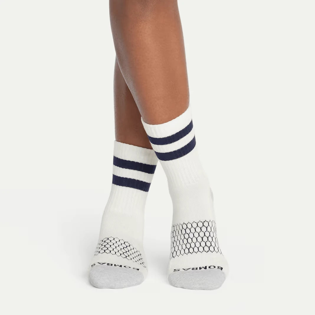 Women's Vintage Stripes Half Calf Socks 12-Pack - US 2568