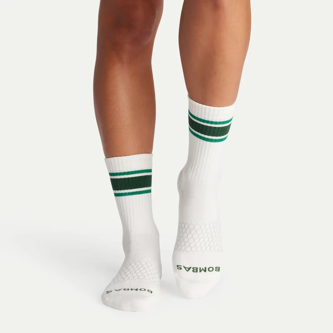 Women's Vintage Stripes Half Calf Socks 12-Pack - US 2568