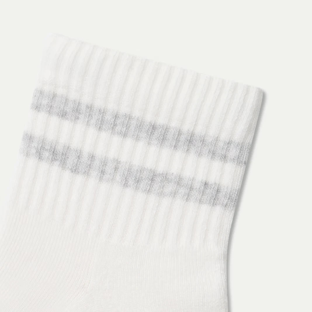 Women's Vintage Stripes Quarter Socks - US 4410