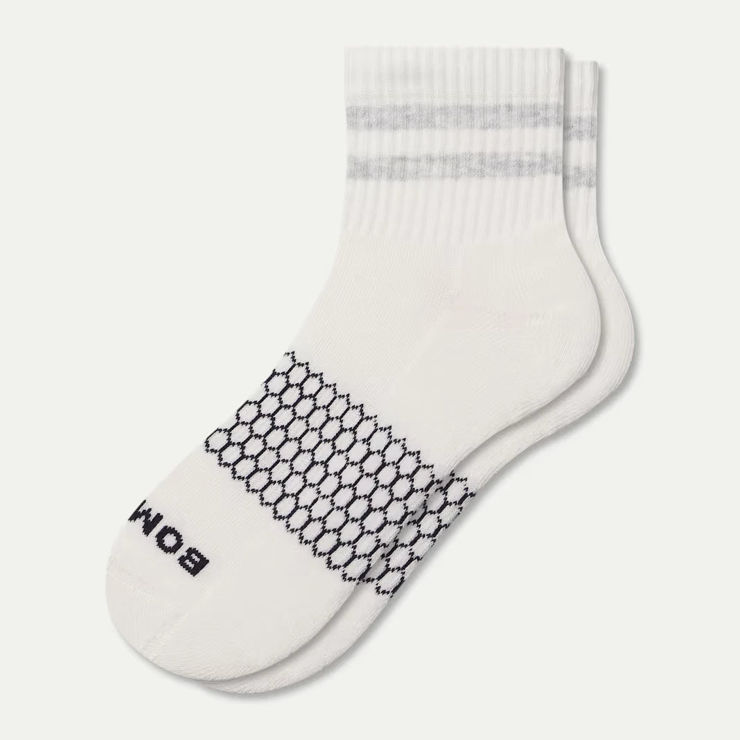 Women's Vintage Stripes Quarter Socks - US 4410