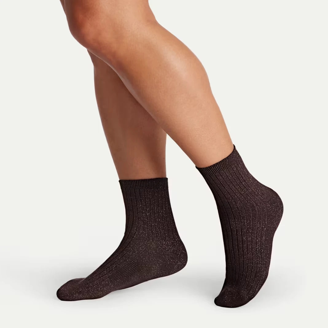 Women's Wide Rib Quarter Sock 8-Pack - US 0467