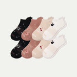 Women's Disco Party Ankle Sock 8-Pack - US 6948